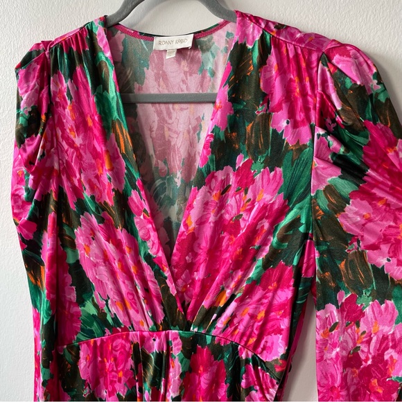 Ronny Kobo Talon Dress In Fuchsia - Picture 10 of 13